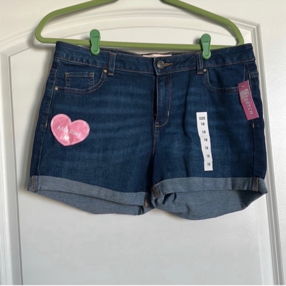 NWT girls Mila and Rose denim shorts